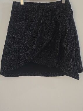 Significant Other Front Tie/drape Mimi Skirt